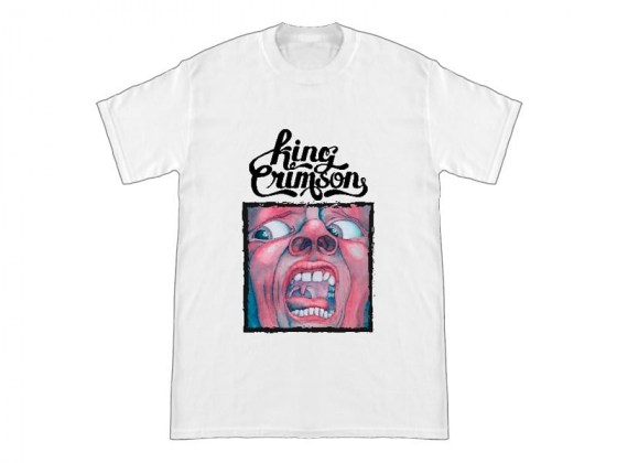camiseta King Crimson Blanco